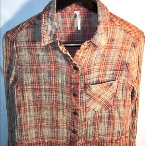 Free People Button Down Country Style. Size: XS